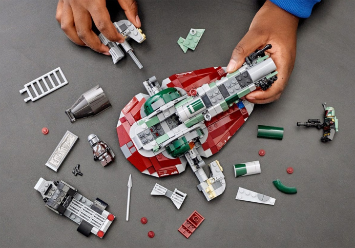 75312 Lego Star Wars - Boba Fett a jeho kosmická loď