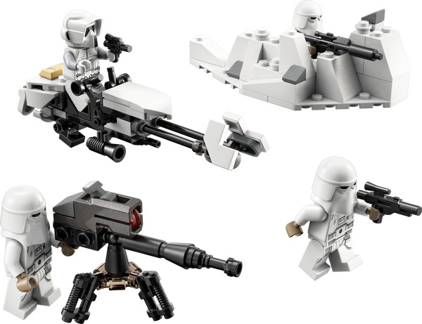 75320 Lego Star Wars- Bojový balíček so Snowtroopery