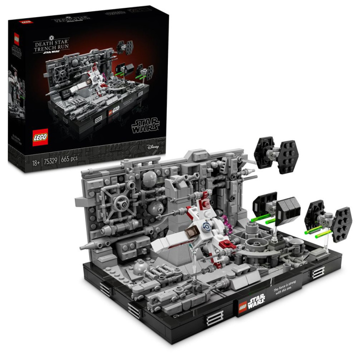 75329 Lego Star Wars- Útok na hvězdu smrti- Dioráma