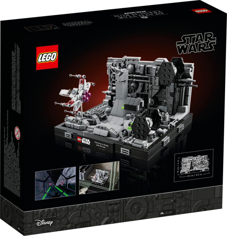75329 Lego Star Wars- Útok na hvězdu smrti- Dioráma