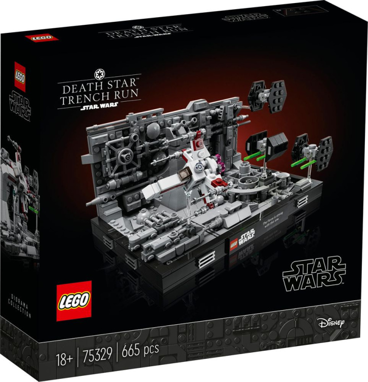 75329 Lego Star Wars- Útok na hvězdu smrti- Dioráma