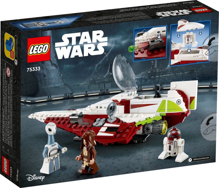 75333 Lego Star – Wars Jediovská Stíhačka Obi-Wana Kenobiho