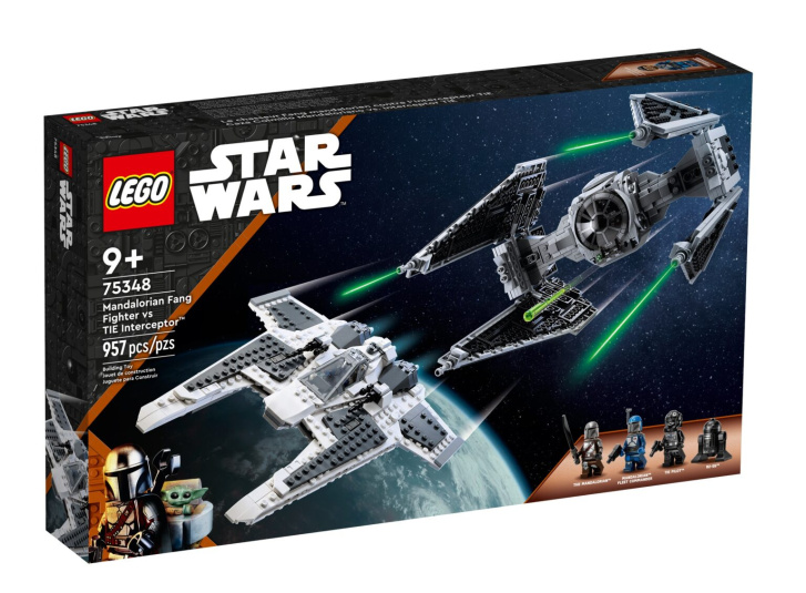 75348 Lego Star Wars – Mandaloriánská stíhačka triedy Fang proti tie Interceptoru