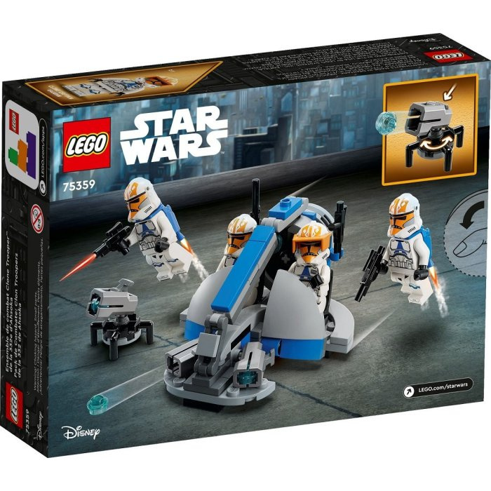 75359 Lego Star Wars – Bitevní balíček klonové jednotky Ahsoka z 332. legie
