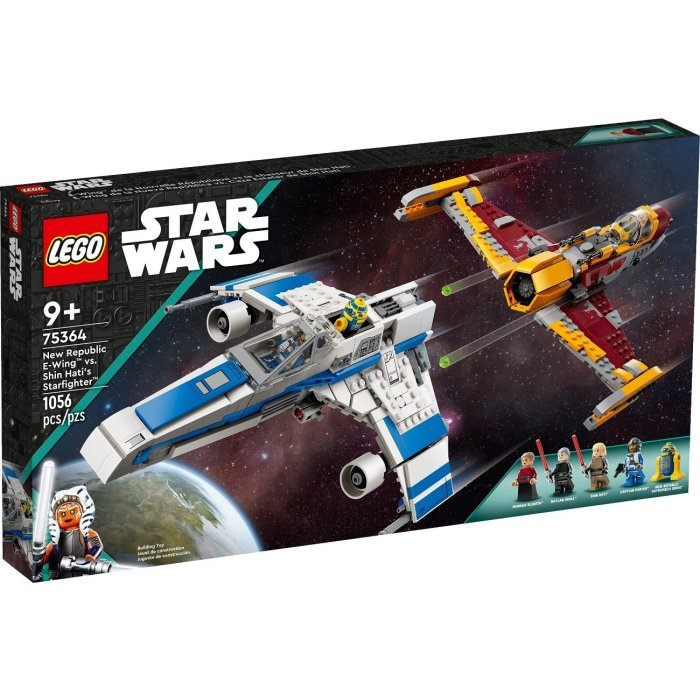 75364 Lego Star Wars – Stíhačka E-Wing Nové republiky vs. stíhačka Shin Hati