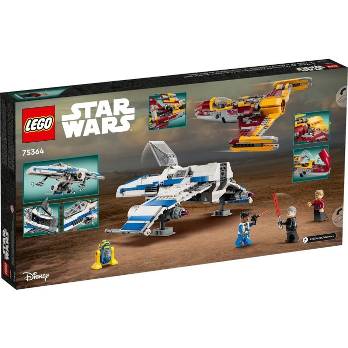 75364 Lego Star Wars – Stíhačka E-Wing Nové republiky vs. stíhačka Shin Hati