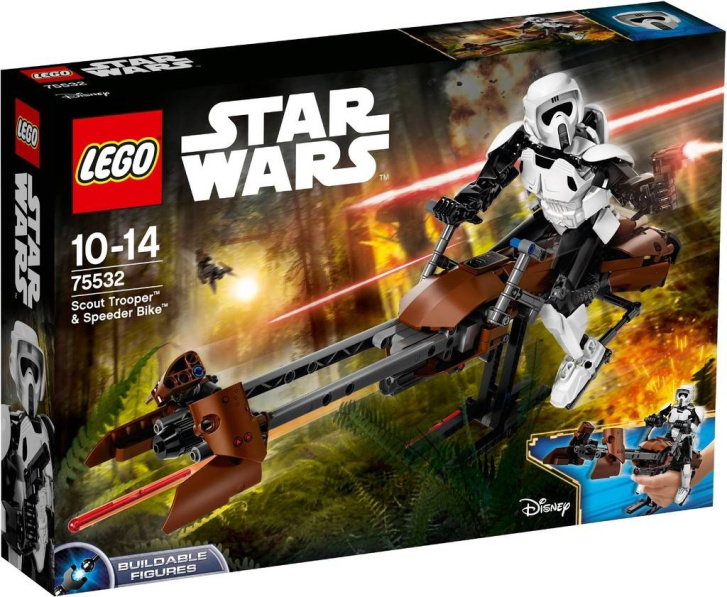 75532 LEGO STAR WARS - Průzkumný voják a speederová motorka