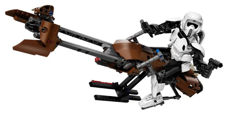 75532 LEGO STAR WARS - Průzkumný voják a speederová motorka