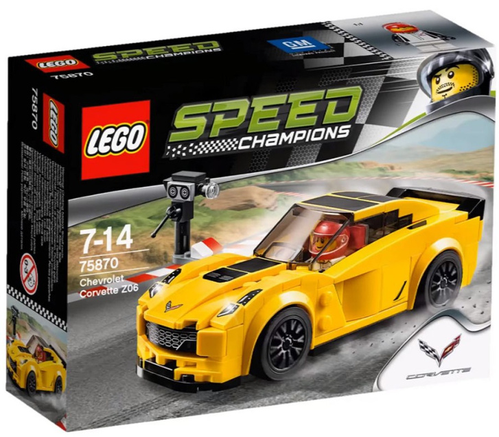 75870 LEGO SPEED CHAMPIONS - Chevrolet Corvette Z06