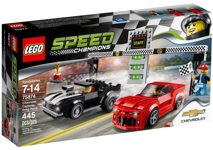 75874 LEGO SPEED CHAMPIONS - Chevrolet Camaro Dragster