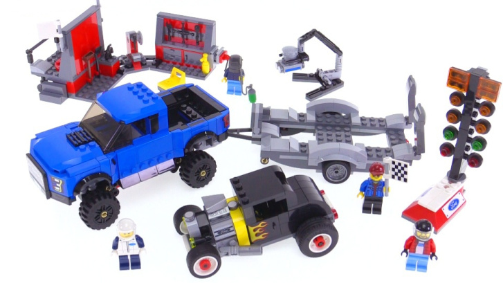 75875 LEGO SPEED CHAMPIONS – Ford F-150 Raptor & Hot Rod