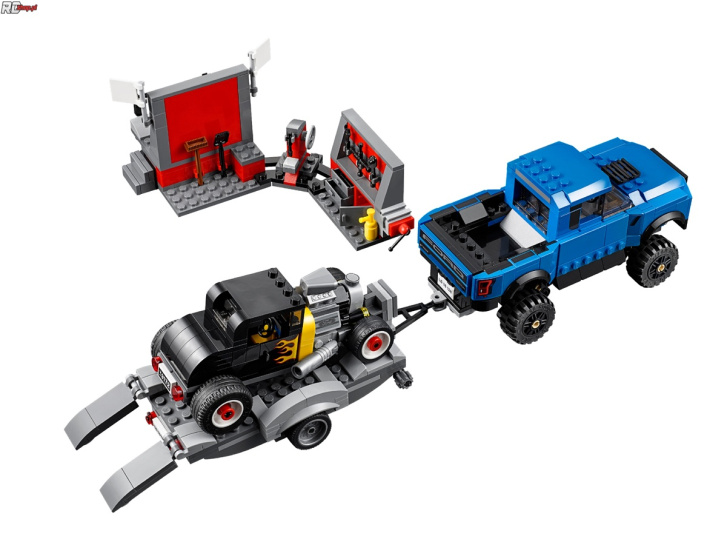 75875 LEGO SPEED CHAMPIONS – Ford F-150 Raptor & Hot Rod