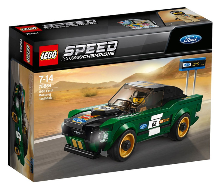 75884 LEGO SPEED CHAMPIONS - 1968 Ford Mustang Fastback