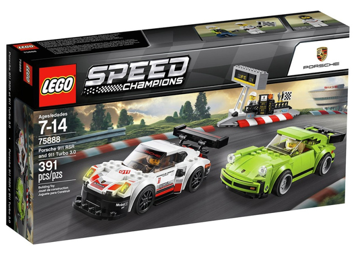 75888 LEGO SPEED CHAMPIONS - Porsche 911 RSR a 911 Turbo