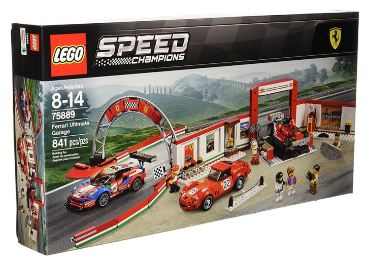 75889 LEGO SPEED CHAMPIONS - Úžasná garáž Ferrari