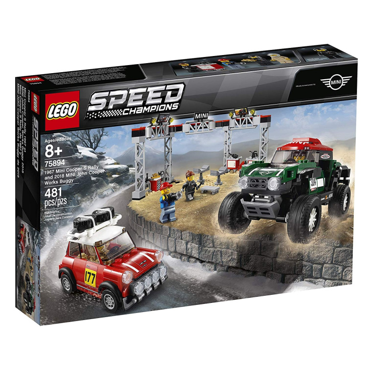 75894 LEGO SPEED CHAMPIONS - 1967 Mini Cooper S Rally a 2018 MINI John Cooper Works Buggy