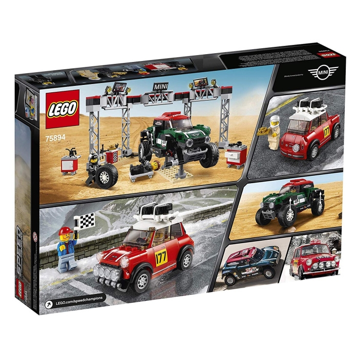 75894 LEGO SPEED CHAMPIONS - 1967 Mini Cooper S Rally a 2018 MINI John Cooper Works Buggy