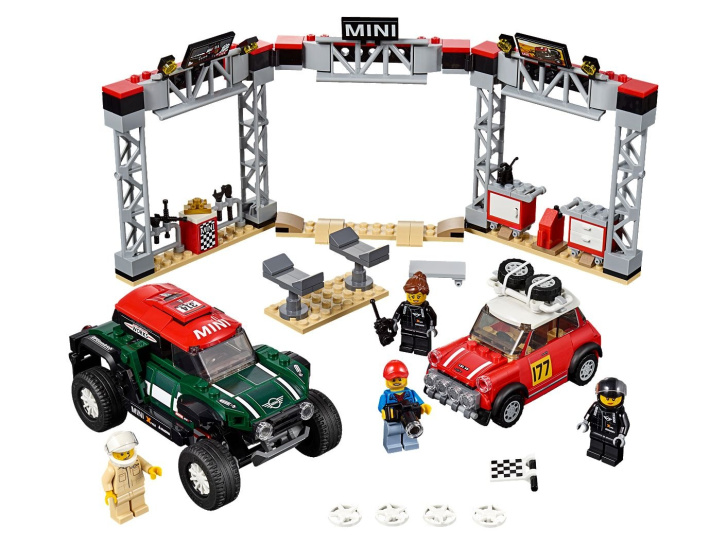 75894 LEGO SPEED CHAMPIONS - 1967 Mini Cooper S Rally a 2018 MINI John Cooper Works Buggy