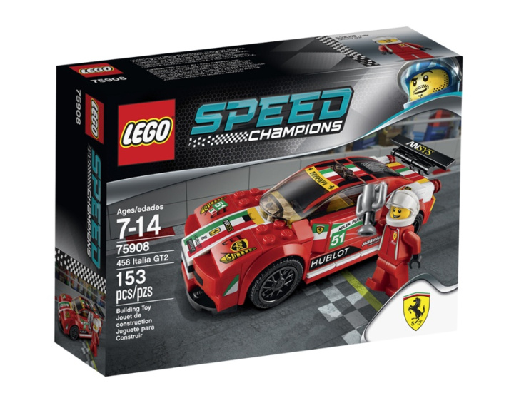 75908 LEGO SPEED CHAMPIONS - 458 Italia GT2