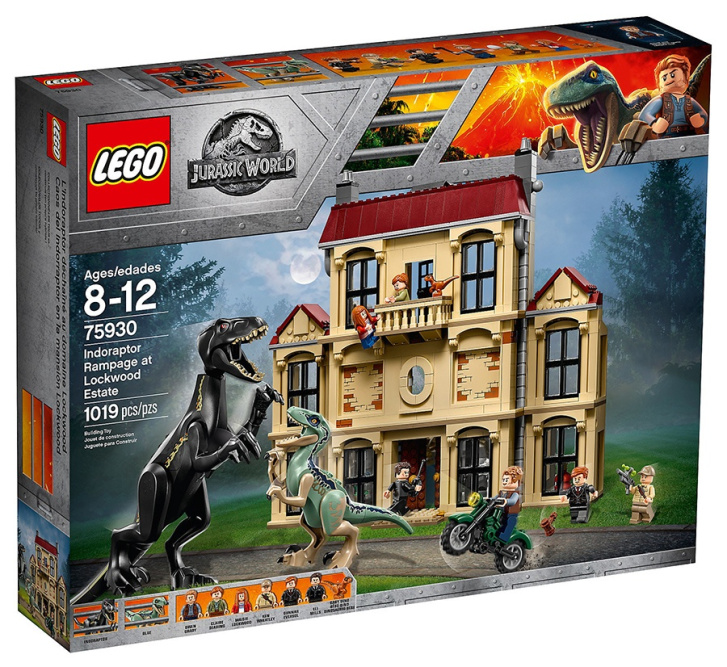 75930 LEGO JURASSIC WORLD - Řádění indoraptora na panství Lockwoodů