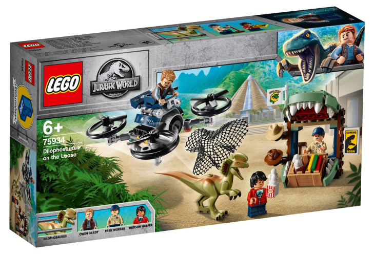 75934 LEGO JURASSIC WORLD - Dilophosaurus na útěku