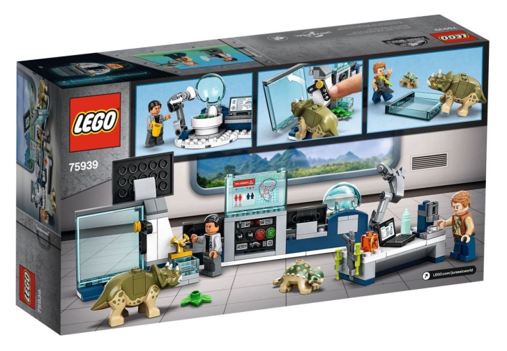 75939 LEGO JURASSIC WORLD – Laboratoř Dr. Wu: Útěk dinosauřích mláďat