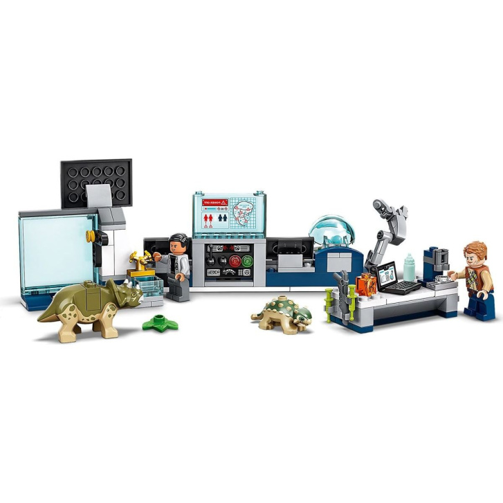 75939 LEGO JURASSIC WORLD – Laboratoř Dr. Wu: Útěk dinosauřích mláďat