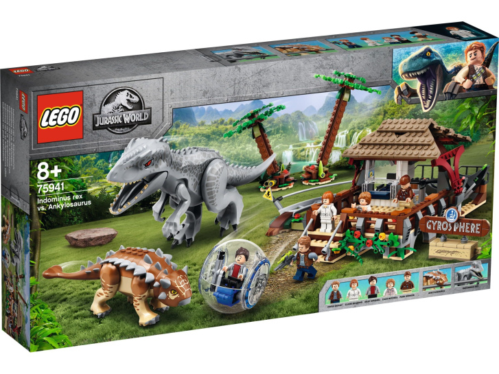 75941 LEGO JURASSIC WORLD – Indominus rex vs. Ankylosaurus