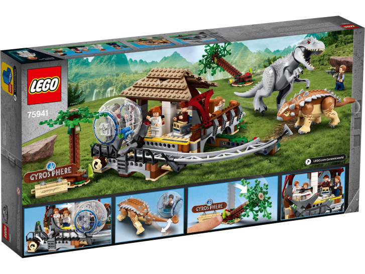 75941 LEGO JURASSIC WORLD – Indominus rex vs. Ankylosaurus