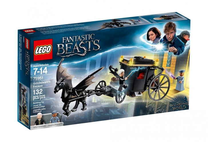 75951 LEGO FANTASTICKÁ ZVÍŘATA - Grindelwaldův útěk