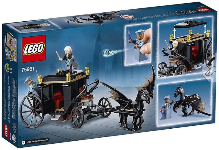75951 LEGO FANTASTICKÁ ZVÍŘATA - Grindelwaldův útěk