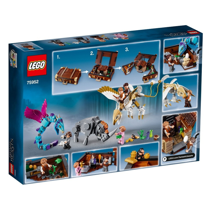 75952 LEGO FANTASTICKÁ ZVÍŘATA - Mlokův kufr plný kouzelných tvorů