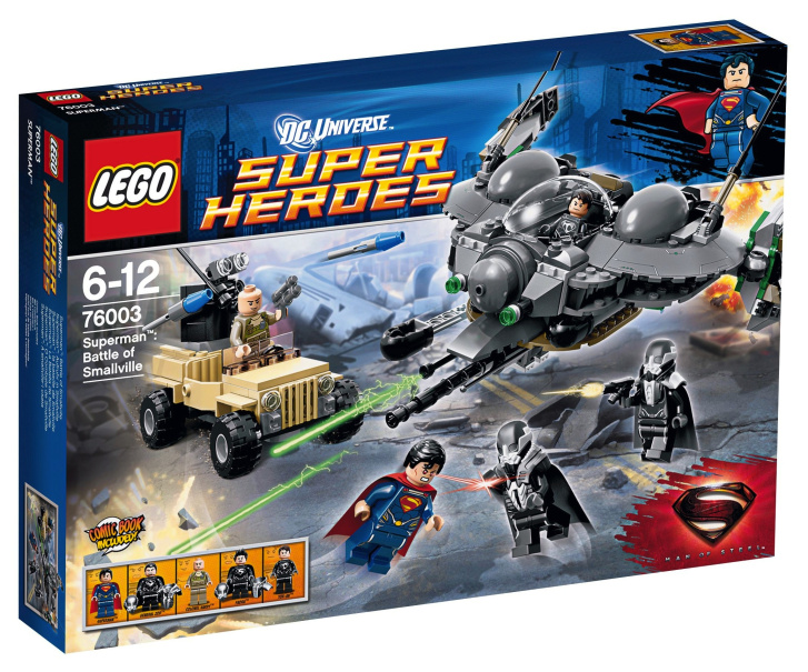 76003 LEGO SUPER HEROES - Vzboura ve Smallvillu