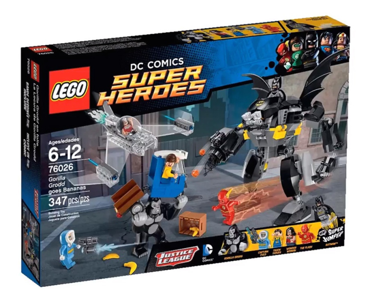 76026 LEGO SUPER HEROES - Řádění Gorily Grodd