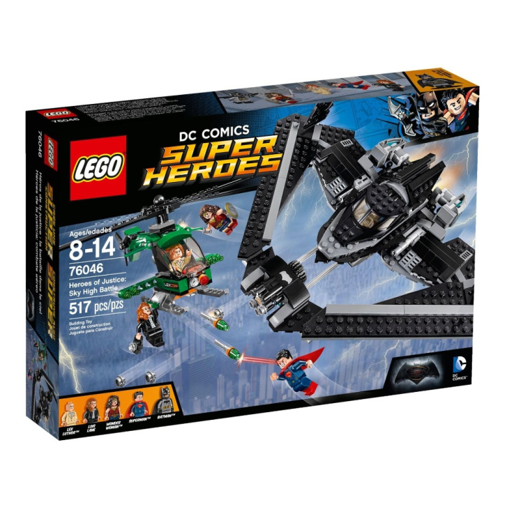 76046 LEGO SUPER HEROES - Hrdinové spravedlnosti: souboj vysoko v oblacích