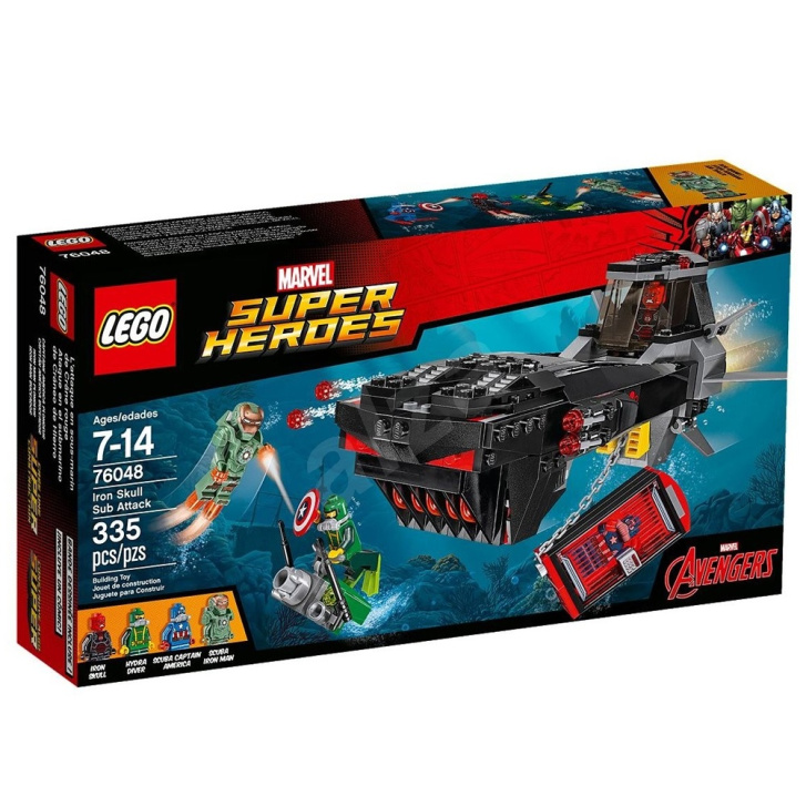 76048 LEGO SUPER HEROES - Útok s ponorkou Iron Skulla