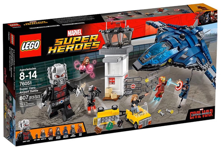 76051 LEGO SUPER HEROES - Občanská válka superhrdinů