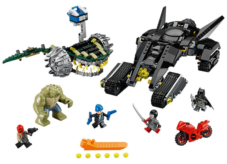 76055 LEGO SUPER HEROES - Batman: Killer Croc zničení ve stokách