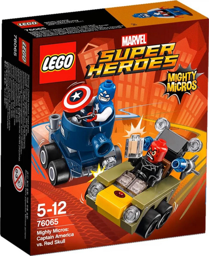 76065 LEGO SUPER HEROES – Kapitán Amerika vs. Red Skull