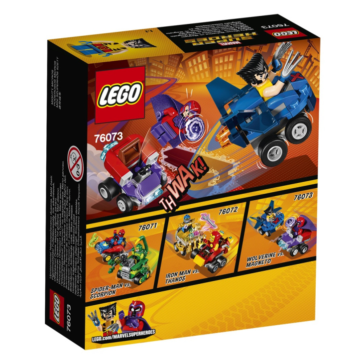 76073 LEGO MIGHTY MICROS - Wolverine vs. Magneto