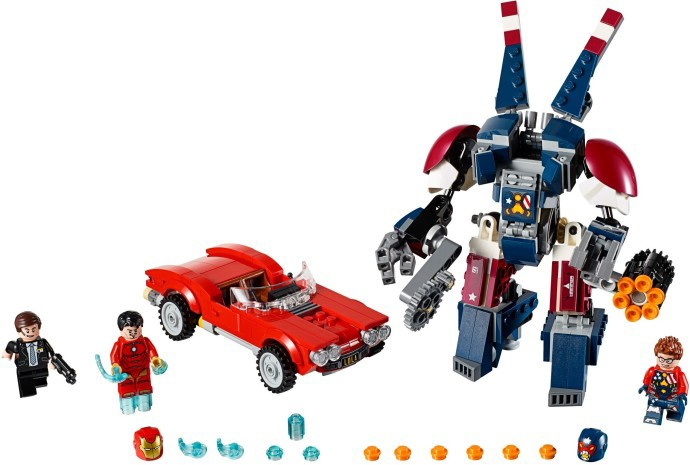 76077 LEGO SUPER HEROES - Iron-Man: Robot z detroitských oceláren