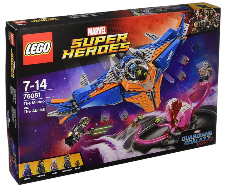76081 LEGO SUPER HEROES - Vesmírná loď Milano vs. Abilisk