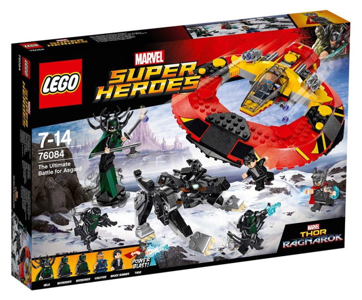 76084 LEGO SUPER HEROES - Závěrečná bitva o Asgard