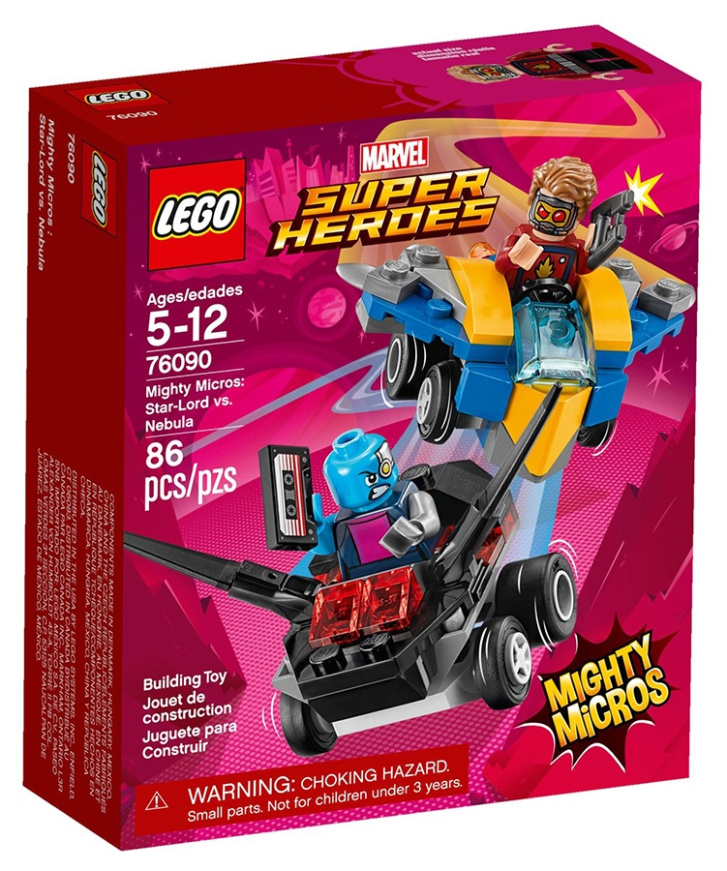 76090 LEGO SUPER HEROES - Mighty Micros: Star-Lord vs. Nebula