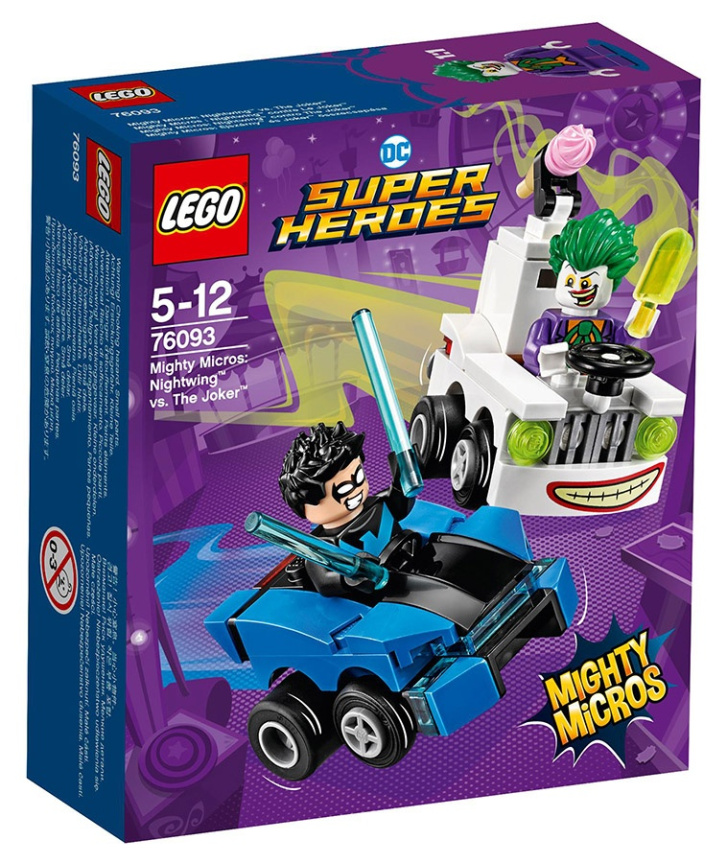 76093 LEGO SUPER HEROES - Mighty Micros: Nightwing vs. Joker