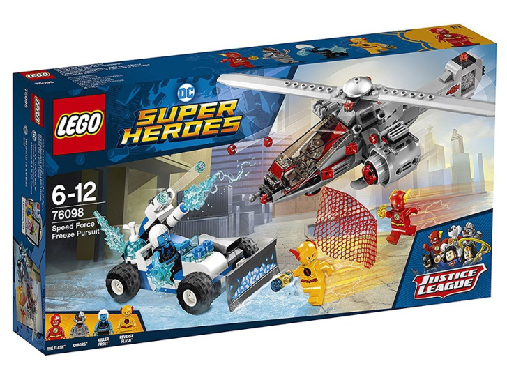 76098 LEGO SUPER HEROES - Pronásledování Force Freeze