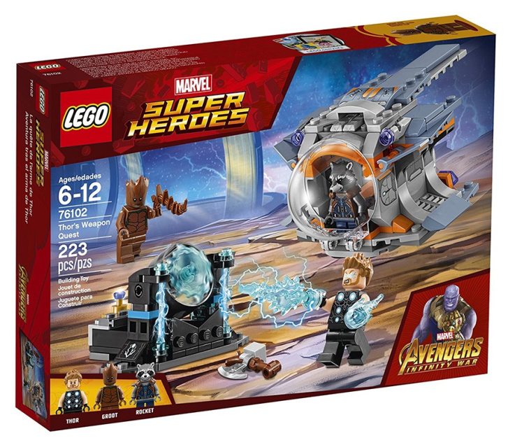 76102 LEGO SUPER HEROES - Thórovo kladivo Stormbreaker