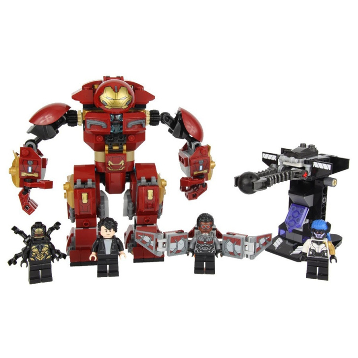 76104 LEGO SUPER HEROES - Srážka s Hulkbusterem