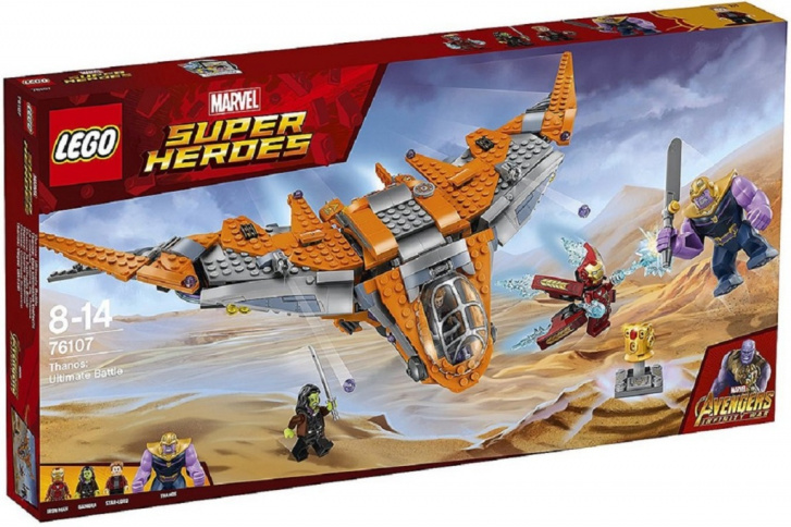76107 LEGO SUPER HEROES - Thanos: Poslední boj