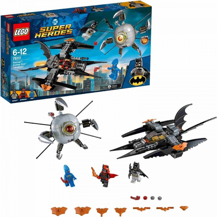 76111 LEGO Super Heroes Batman - Zničení Brother Eye